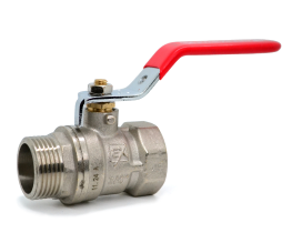 Латунные шаровые краны EX В-Н ручка