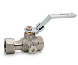 Латунные шаровые краны EX для подключения манометров